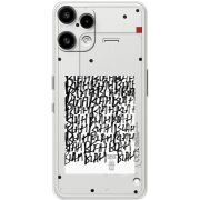 Прозорий чохол BoxFace Nothing Phone (3a) Lite Blah Blah