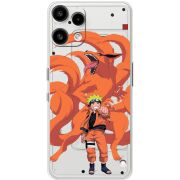 Прозорий чохол BoxFace Nothing Phone (3a) Lite Naruto and Kurama