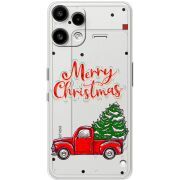 Прозорий чохол BoxFace Nothing Phone (3a) Lite Holiday Car