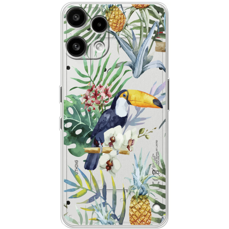 Прозорий чохол BoxFace Nothing Phone (3a) Lite Tucan