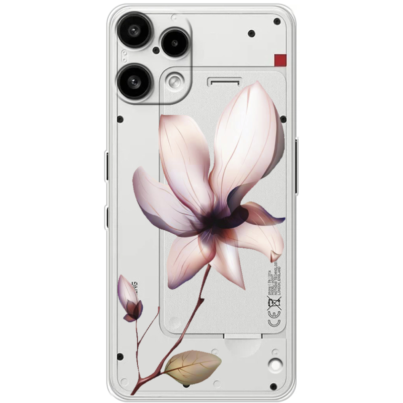 Прозорий чохол BoxFace Nothing Phone (3a) Lite Magnolia