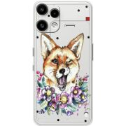Прозорий чохол BoxFace Nothing Phone (3a) Lite Winking Fox