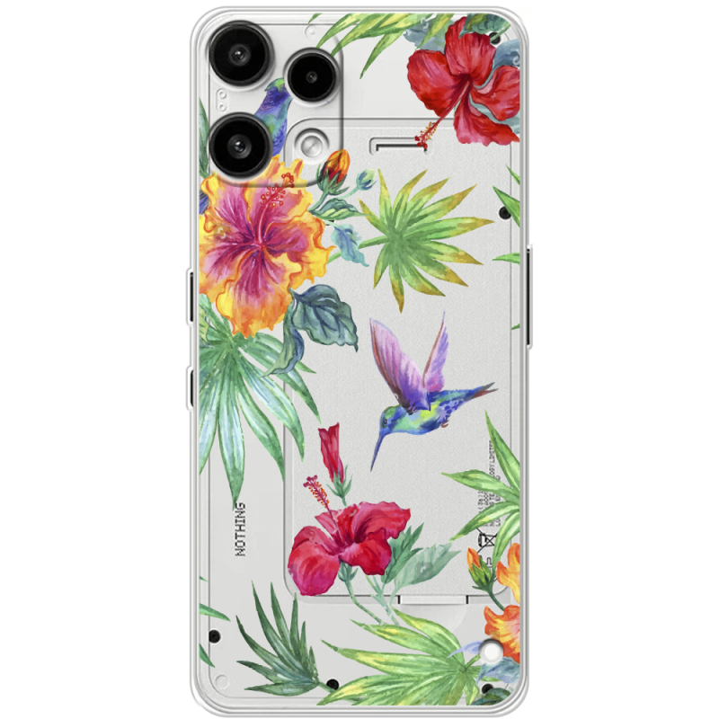 Прозорий чохол BoxFace Nothing Phone (3a) Lite Tropical