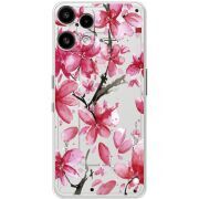 Прозорий чохол BoxFace Nothing Phone (3a) Lite Pink Magnolia