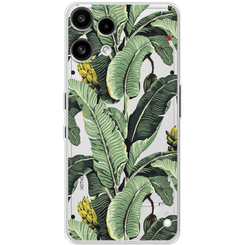 Прозорий чохол BoxFace Nothing Phone (3a) Lite Banana Leaves