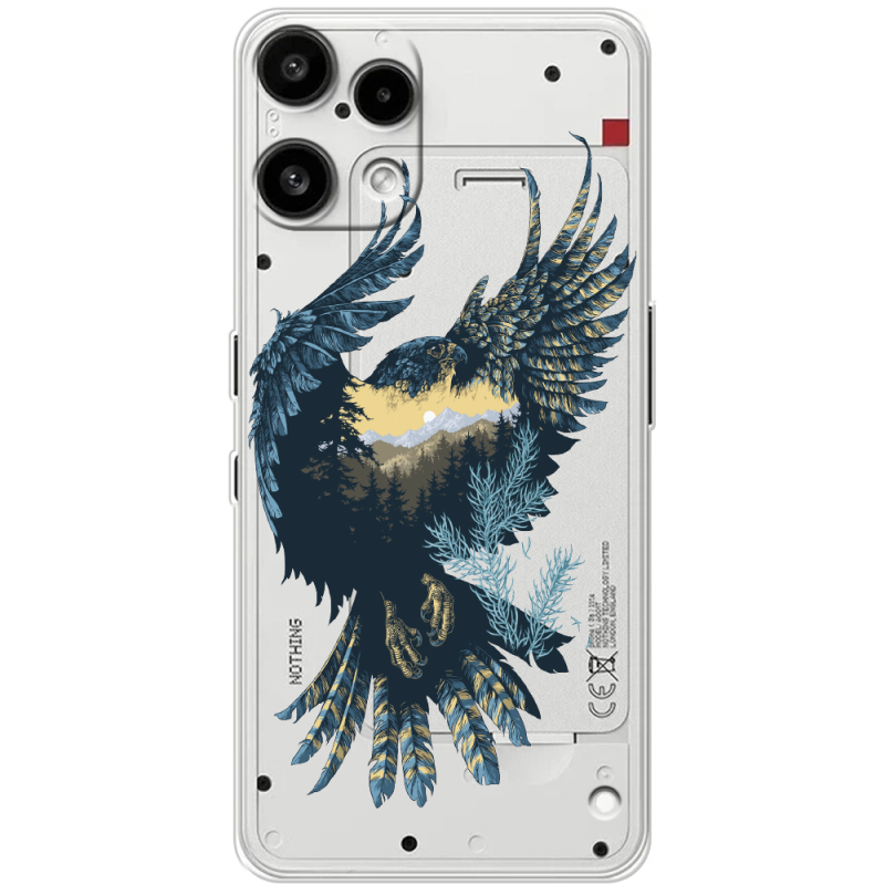 Прозорий чохол BoxFace Nothing Phone (3a) Lite Eagle