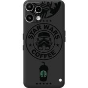 Чорний чохол BoxFace Nothing Phone (3a) Lite Dark Coffee