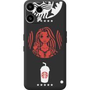 Чорний чохол BoxFace Nothing Phone (3a) Lite RedWhite Coffee