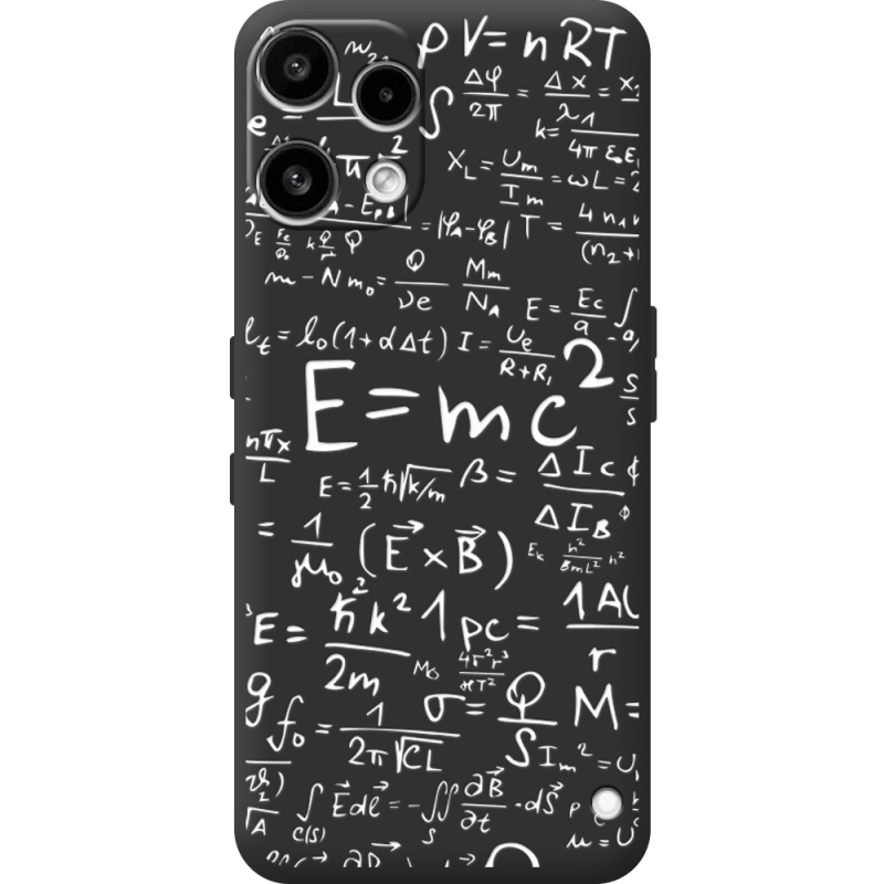 Чорний чохол BoxFace Nothing Phone (3a) Lite E=mc2