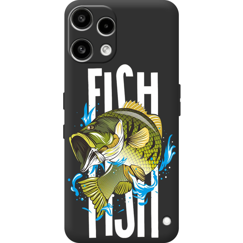 Чорний чохол BoxFace Nothing Phone (3a) Lite Fish