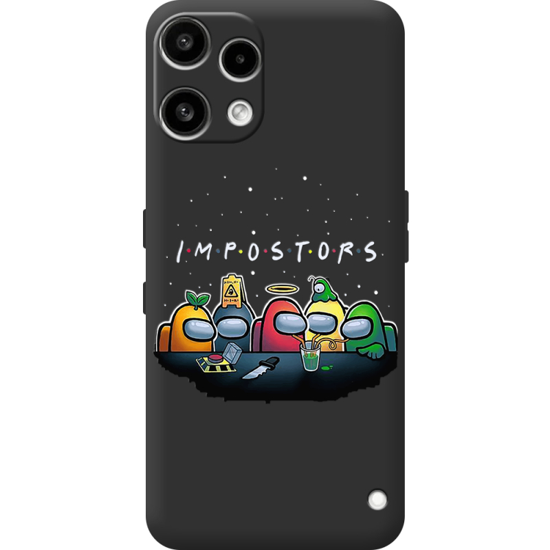 Чорний чохол BoxFace Nothing Phone (3a) Lite Among Us Impostors
