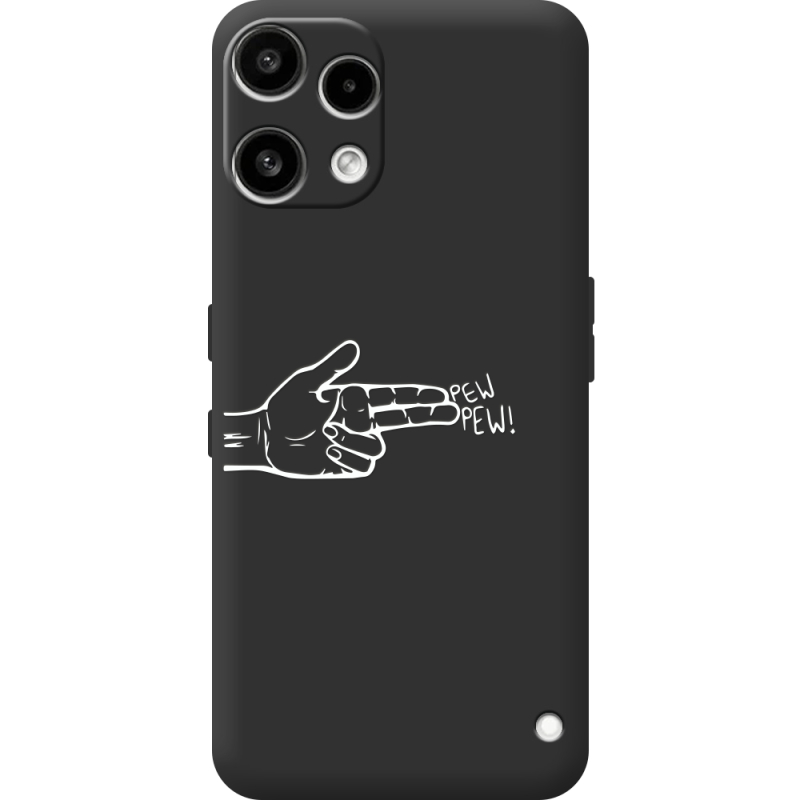 Чорний чохол BoxFace Nothing Phone (3a) Lite Pew Pew