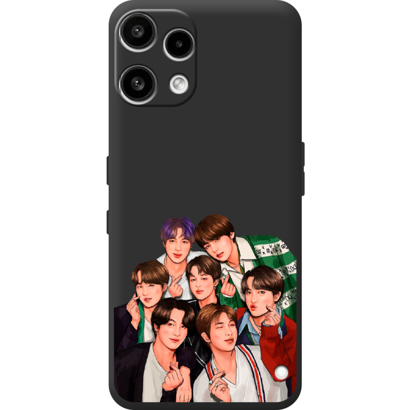 Чорний чохол BoxFace Nothing Phone (3a) Lite BTS