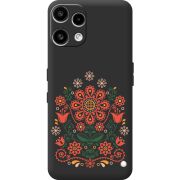 Чорний чохол BoxFace Nothing Phone (3a) Lite Ukrainian Ornament