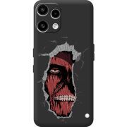 Чорний чохол BoxFace Nothing Phone (3a) Lite Нападение на Титана