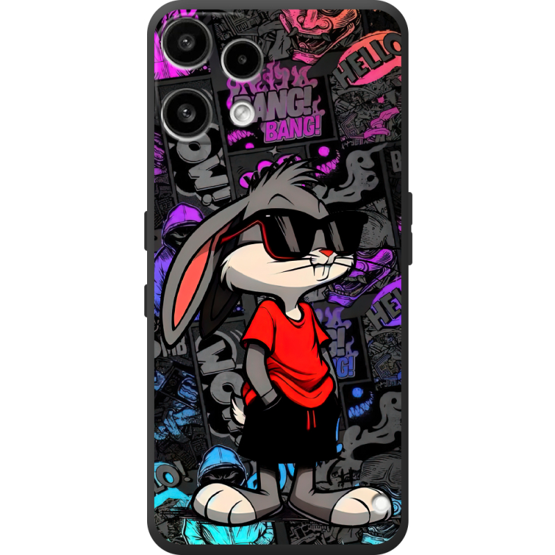 Чорний чохол BoxFace Nothing Phone (3a) Lite Малий вухань