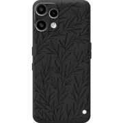 Чорний чохол BoxFace Nothing Phone (3a) Lite Leaves