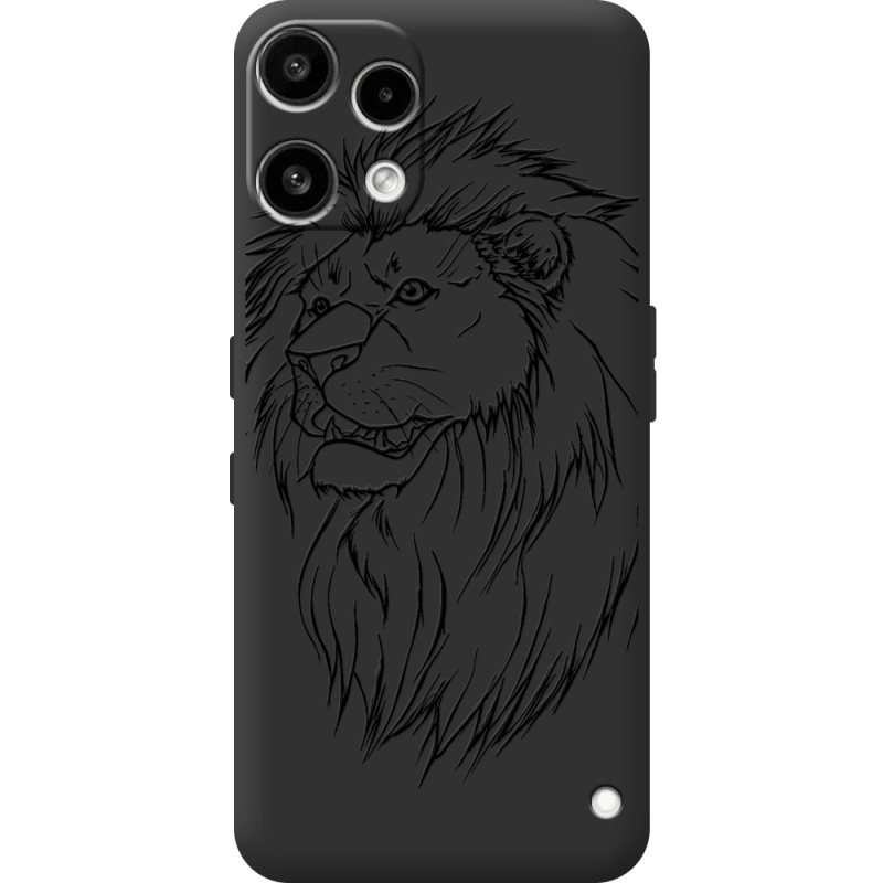Чорний чохол BoxFace Nothing Phone (3a) Lite Lion
