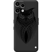 Чорний чохол BoxFace Nothing Phone (3a) Lite Owl