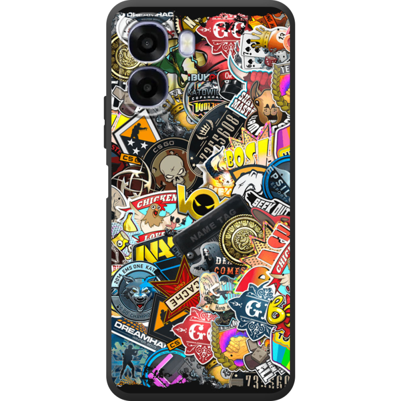 Чохол BoxFace OPPO A6x CS:Go Stickerbombing