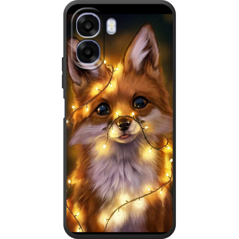 Чохол BoxFace OPPO A6x Різдвяна лисичка