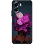 Чохол BoxFace OPPO A6x Exquisite Purple Flowers