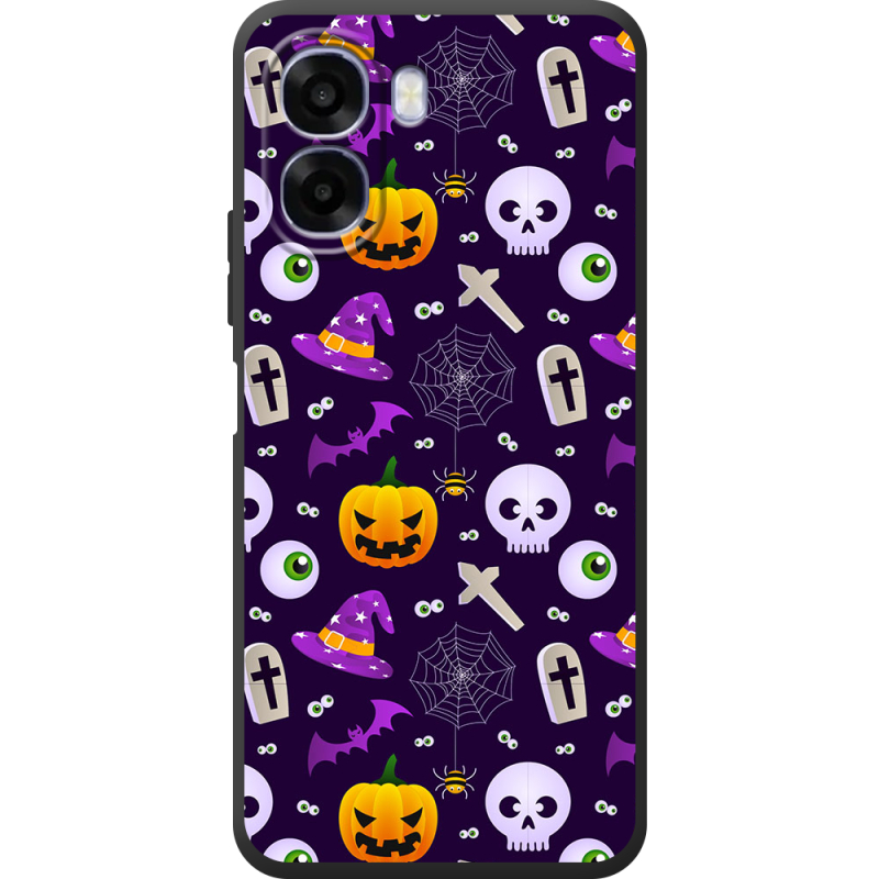 Чохол BoxFace OPPO A6x Halloween Purple Mood