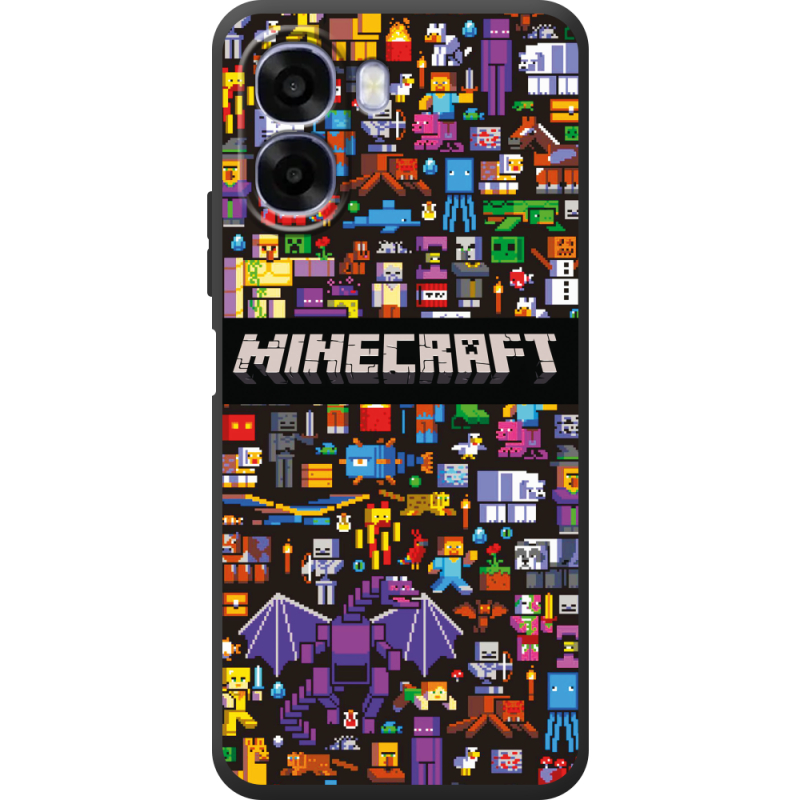 Чохол BoxFace OPPO A6x Minecraft Mobbery
