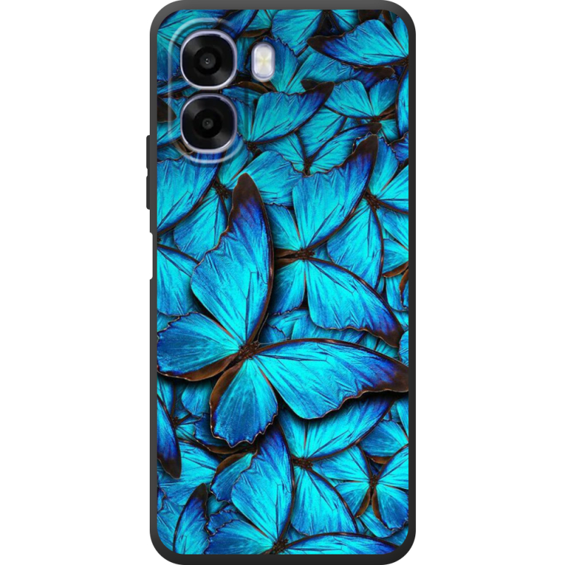 Чохол BoxFace OPPO A6x лазурные бабочки