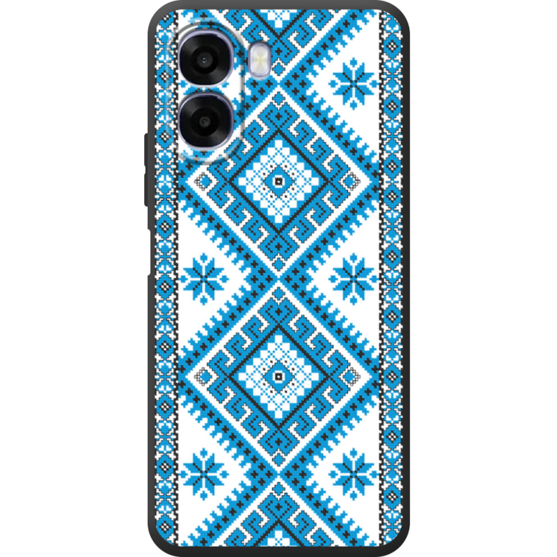 Чохол BoxFace OPPO A6x Блакитний Орнамент