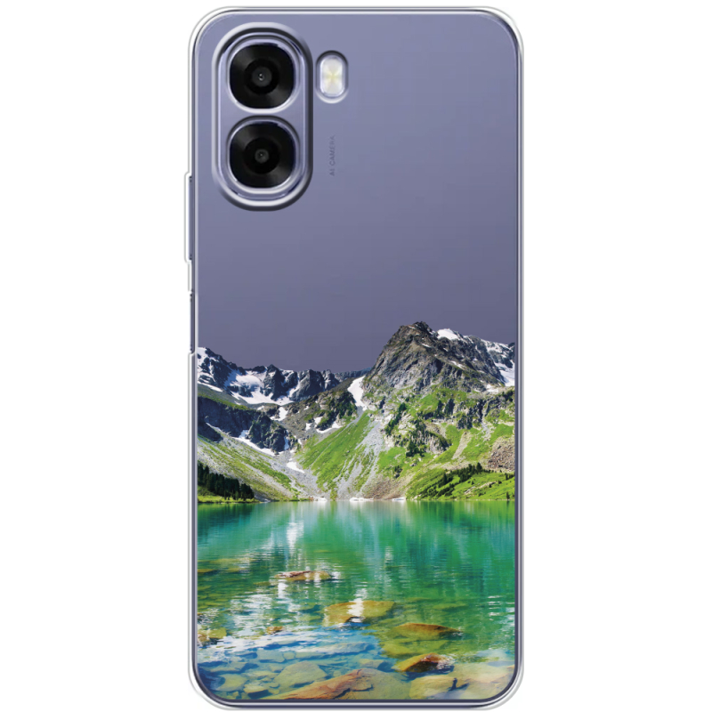 Прозорий чохол BoxFace OPPO A6x Green Mountain