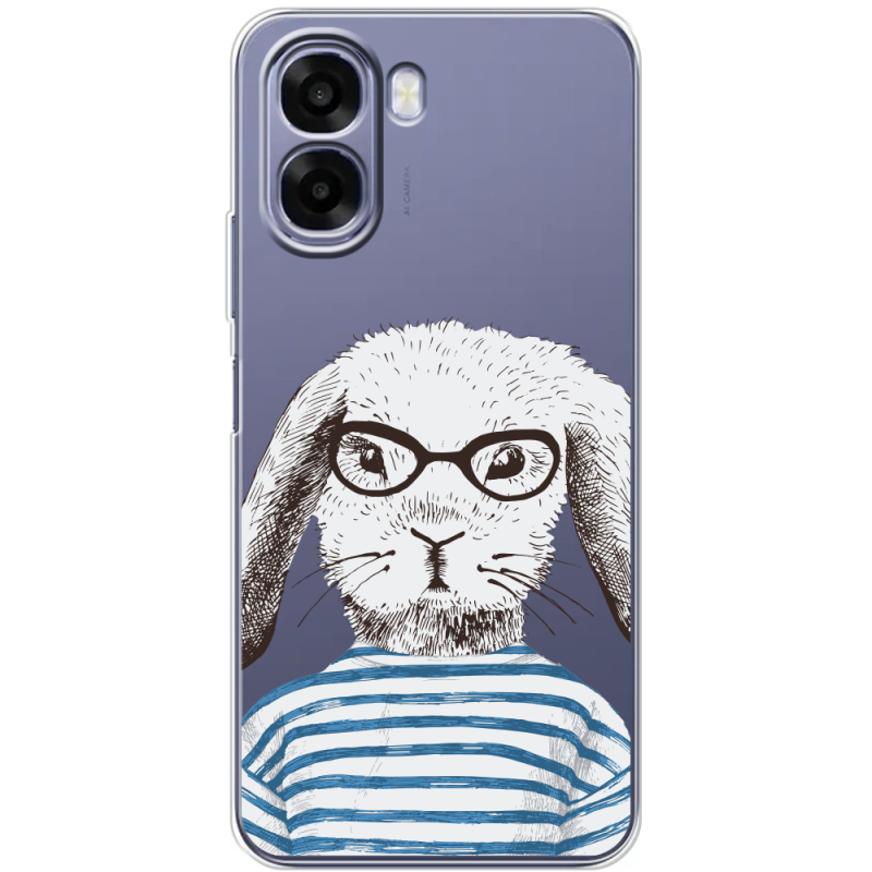 Прозорий чохол BoxFace OPPO A6x MR. Rabbit