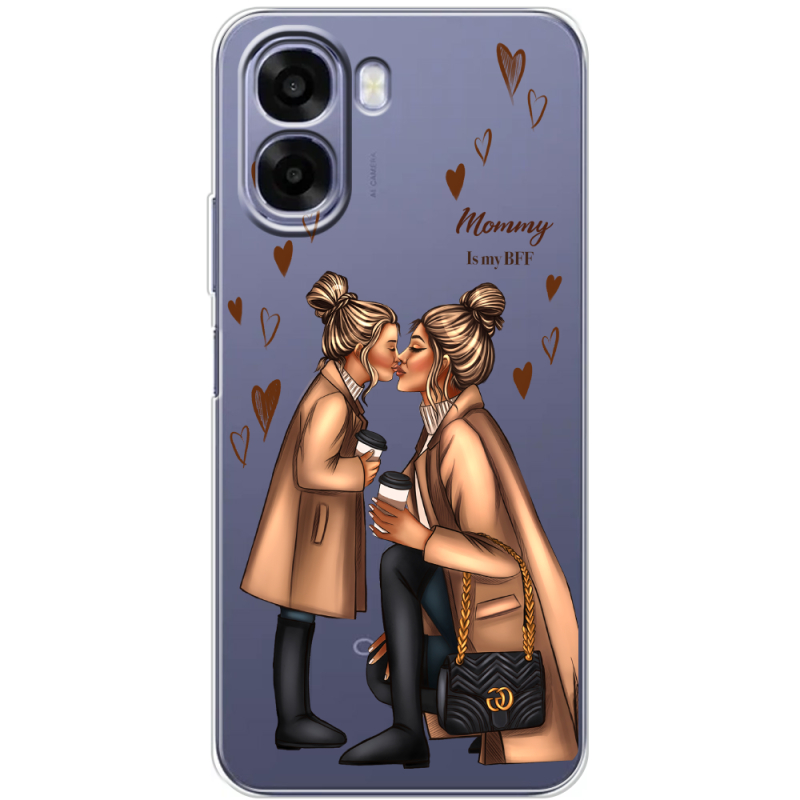 Прозорий чохол BoxFace OPPO A6x Mommy Is My BFF