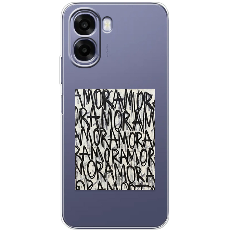 Прозорий чохол BoxFace OPPO A6x Amor Amor