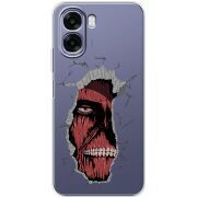 Прозорий чохол BoxFace OPPO A6x Нападение Титана