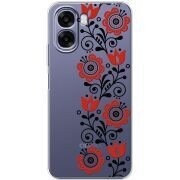 Прозорий чохол BoxFace OPPO A6x Ethno Ornament