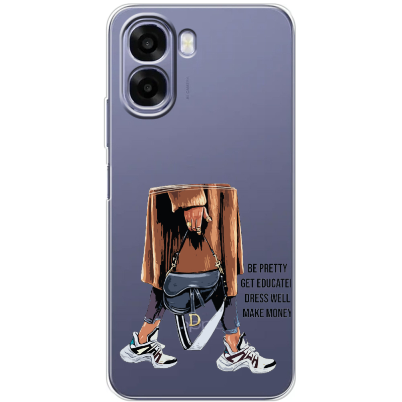 Прозорий чохол BoxFace OPPO A6x Motivation