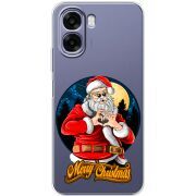 Прозорий чохол BoxFace OPPO A6x Cool Santa