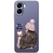 Прозорий чохол BoxFace OPPO A6x love is in the air