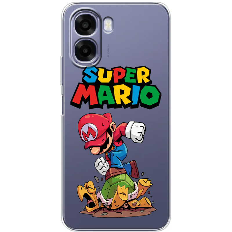 Прозорий чохол BoxFace OPPO A6x Super Mario