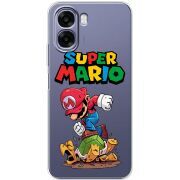 Прозорий чохол BoxFace OPPO A6x Super Mario