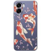 Прозорий чохол BoxFace OPPO A6x Japanese Koi Fish