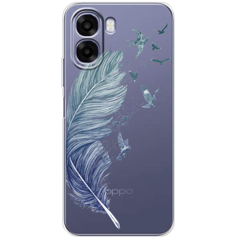 Прозорий чохол BoxFace OPPO A6x Feather