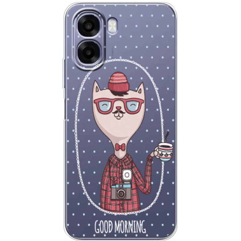 Прозорий чохол BoxFace OPPO A6x Good Morning