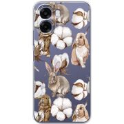 Прозорий чохол BoxFace OPPO A6x Cotton and Rabbits