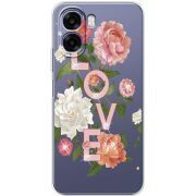 Чохол зі стразами OPPO A6x Love