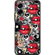 Чорний чохол BoxFace OPPO A6x Rock Graffiti