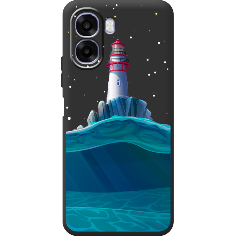 Чорний чохол BoxFace OPPO A6x Lighthouse