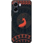 Чорний чохол BoxFace OPPO A6x Ornament