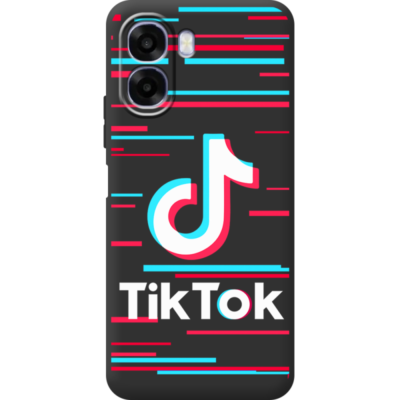 Чорний чохол BoxFace OPPO A6x Tik Tok